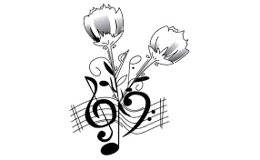 29 Drawn Music Notes flower Free Clip Art stock illustrations ...